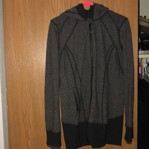 lululemon long herring bone jacket